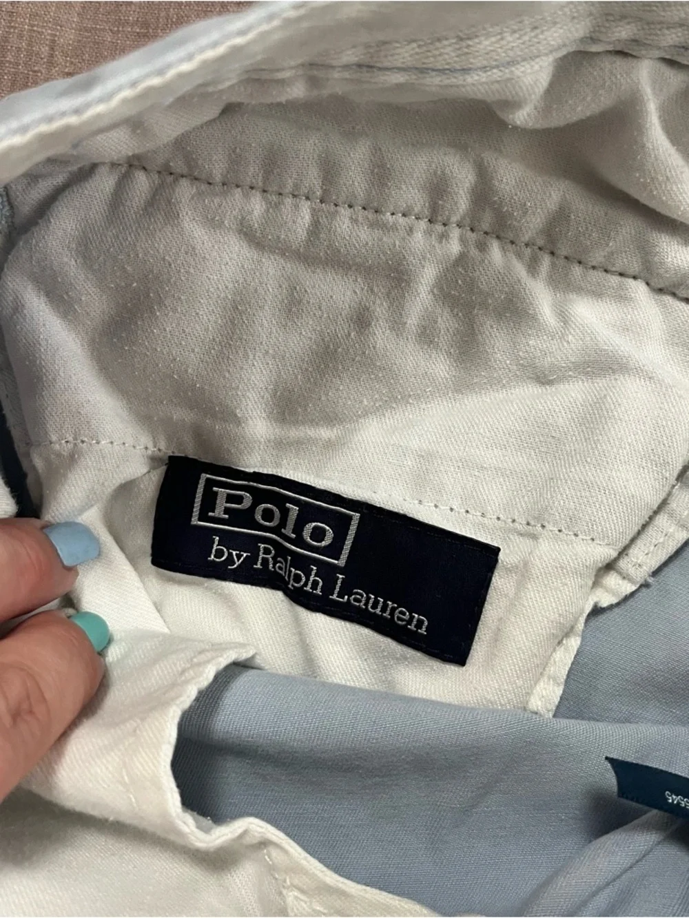 Polo Ralph Lauren Baby Blue Men's Chino Shorts Size 36 Spring Pastel Golf Preppy